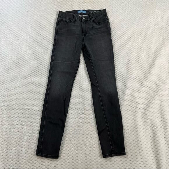7 for all mankind, B(air), high waist, ankle, skinny, size 26, gray - Picture 4 of 10